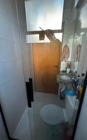 Apartamento para alugar com 65m², 1 quarto e 2 vagasBanheiro