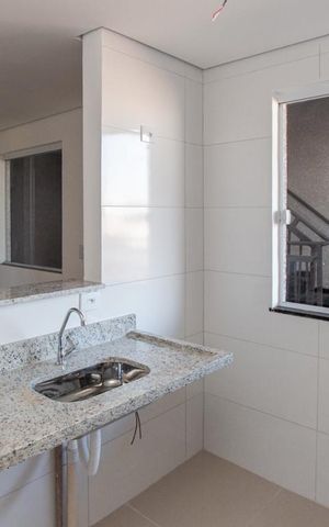 Apartamento à venda com 31m², 2 quartos e sem vaga Apartamento à venda com 31m², 2 quartos e sem vagaCozinha e Área de Serviço