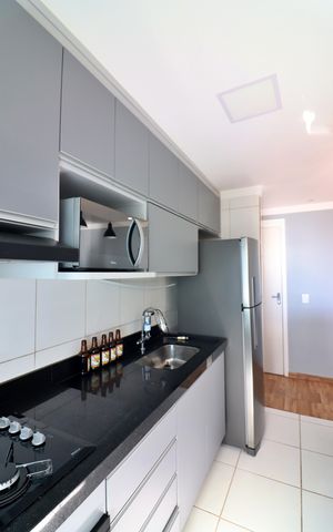 Apartamento para alugar com 48m², 2 quartos e 1 vagaCozinha e Área de Serviço