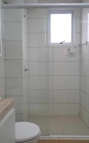 Apartamento à venda com 56m², 2 quartos e 1 vagaBanheiro 