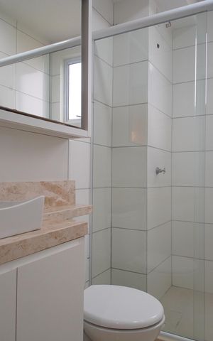 Apartamento à venda com 56m², 2 quartos e 1 vagaBanheiro 