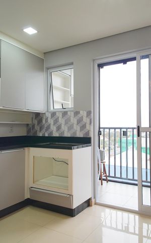 Apartamento à venda com 56m², 2 quartos e 1 vagaCozinha