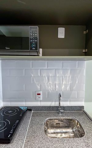 Apartamento para alugar com 27m², 1 quarto e sem vaga