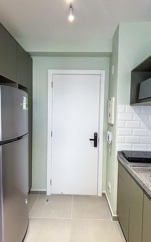 Apartamento para alugar com 27m², 1 quarto e sem vaga