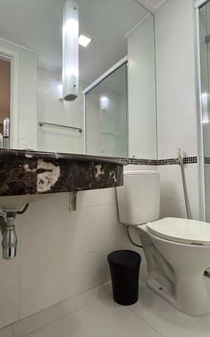 Studio para alugar com 31m², 1 quarto e 1 vaga Studio para alugar com 31m², 1 quarto e 1 vagaBanheiro