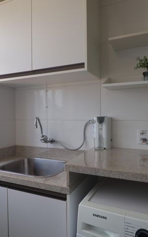 Apartamento à venda com 104m², 3 quartos e 1 vagaLavanderia 