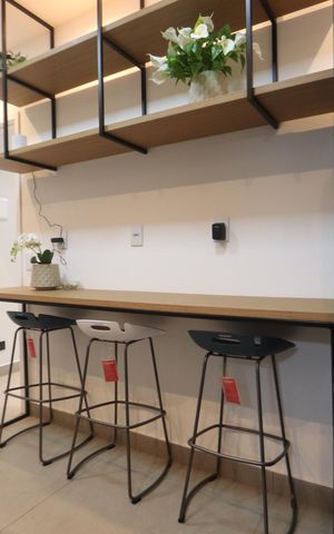 Casa para alugar com 140m², 2 quartos e 2 vagasCozinha