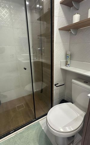 Apartamento à venda com 39m², 2 quartos e sem vaga Apartamento à venda com 39m², 2 quartos e sem vagaBanheiro