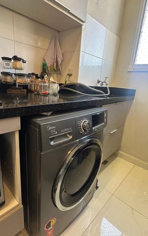 Apartamento à venda com 39m², 2 quartos e sem vaga Apartamento à venda com 39m², 2 quartos e sem vagaLavanderia