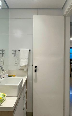 Apartamento à venda com 42m², 1 quarto e 1 vaga Apartamento à venda com 42m², 1 quarto e 1 vagaBanheiro da Suíte