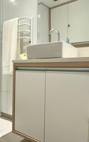 Apartamento à venda com 42m², 1 quarto e 1 vaga Apartamento à venda com 42m², 1 quarto e 1 vagaBanheiro da Suíte