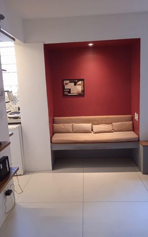 Studio para alugar com 24m², 1 quarto e sem vagaSala