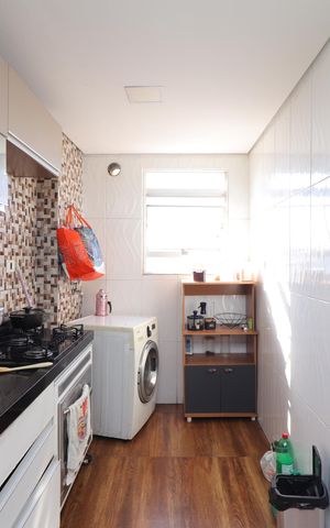 Apartamento à venda com 75m², 2 quartos e sem vagaCozinha e Área de Serviço