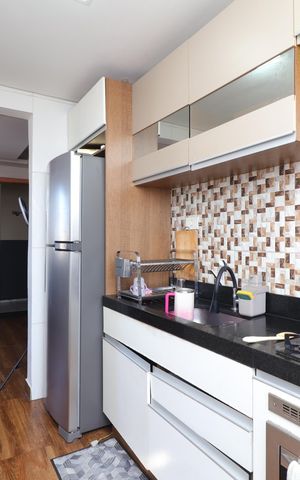 Apartamento à venda com 75m², 2 quartos e sem vagaCozinha e Área de Serviço