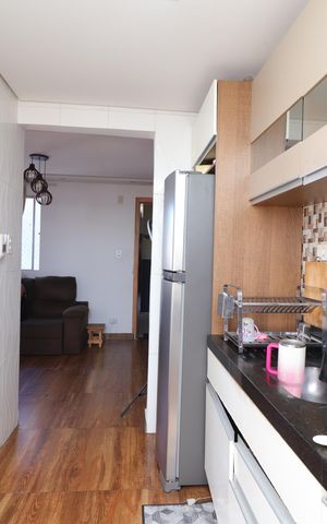 Apartamento à venda com 75m², 2 quartos e sem vagaCozinha e Área de Serviço