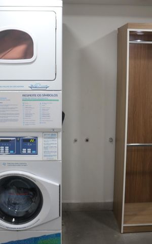 Apartamento à venda com 37m², 1 quarto e 1 vagaLavanderia