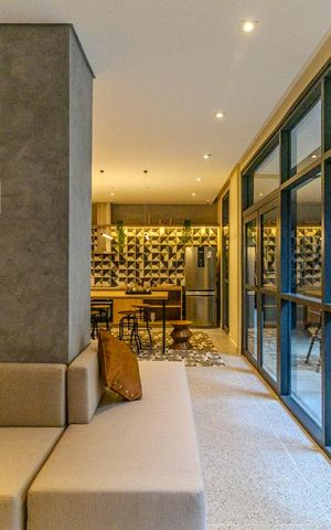 Studio à venda com 19m², 1 quarto e sem vagaSalão de Festas
