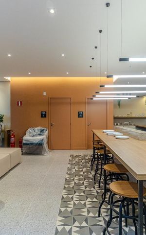 Studio à venda com 19m², 1 quarto e sem vagaSalão de Festas