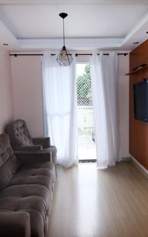 Apartamento à venda com 47m², 2 quartos e 1 vagaSala