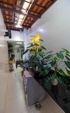 Casa de condomínio à venda com 120m², 3 quartos e 1 vaga Casa de condomínio à venda com 120m², 3 quartos e 1 vagaCozinha e Área de Serviço