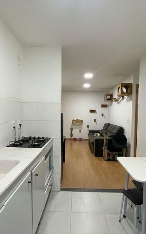 Apartamento à venda com 40m², 2 quartos e 1 vaga