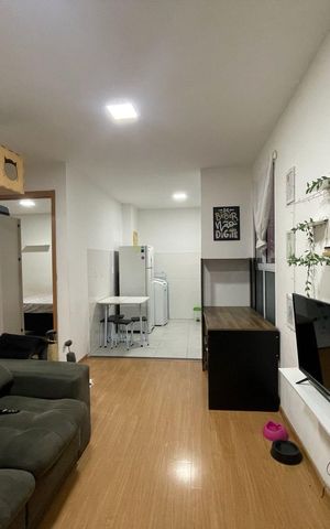 Apartamento à venda com 40m², 2 quartos e 1 vaga