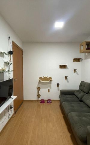 Apartamento à venda com 40m², 2 quartos e 1 vaga