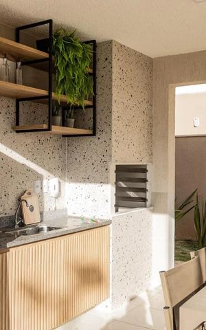Apartamento à venda com 48m², 2 quartos e 1 vaga Apartamento à venda com 48m², 2 quartos e 1 vagaEspaço Comum - Espaço Gourmet