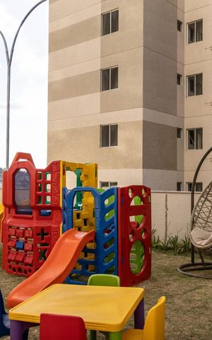 Apartamento à venda com 48m², 2 quartos e 1 vaga Apartamento à venda com 48m², 2 quartos e 1 vagaEspaço Comum - Playground