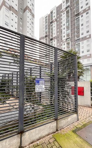 Apartamento para alugar com 50m², 2 quartos e 1 vagaFachada + plaquinha
