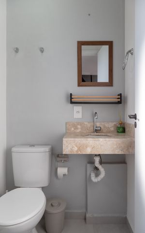 Studio à venda com 33m², 1 quarto e sem vagaBanheiro