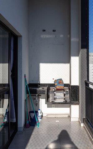 Studio à venda com 33m², 1 quarto e sem vagaVaranda