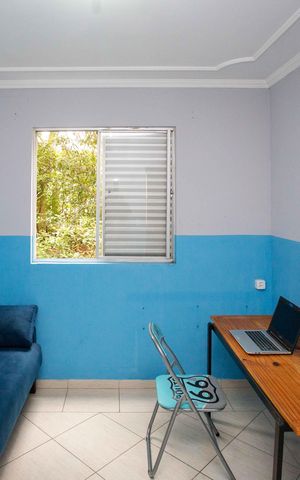 Apartamento à venda com 48m², 2 quartos e 1 vagaQuarto 2