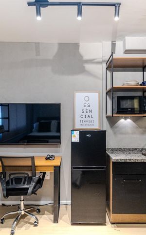 Studio para alugar com 21m², 1 quarto e sem vagaStudio