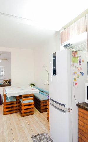 Casa para alugar com 125m², 2 quartos e 2 vagasCozinha