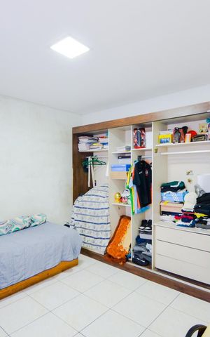 Casa para alugar com 125m², 2 quartos e 2 vagasSuíte 1