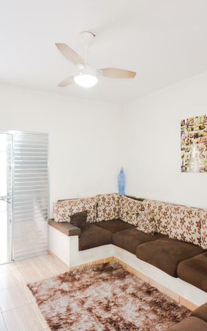 Casa para alugar com 125m², 2 quartos e 2 vagasSala