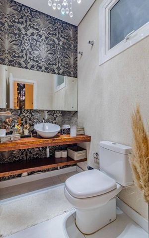 Casa de condomínio para alugar com 290m², 3 quartos e 4 vagas Casa de condomínio para alugar com 290m², 3 quartos e 4 vagasBanheiro 2