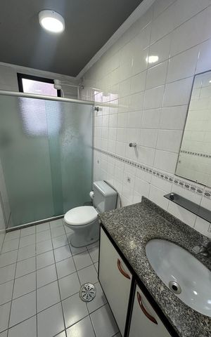 Apartamento para alugar com 47m², 1 quarto e 1 vaga Apartamento para alugar com 47m², 1 quarto e 1 vagaBanheiro