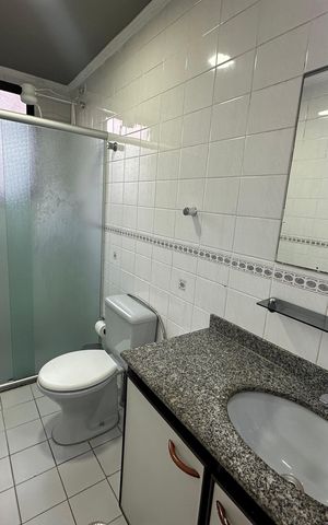 Apartamento para alugar com 47m², 1 quarto e 1 vaga Apartamento para alugar com 47m², 1 quarto e 1 vagaBanheiro