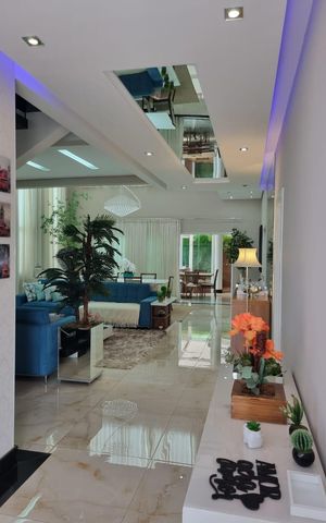 Casa de condomínio para alugar com 400m², 4 quartos e 4 vagas Casa de condomínio para alugar com 400m², 4 quartos e 4 vagasSala