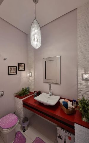 Casa de condomínio para alugar com 400m², 4 quartos e 4 vagas Casa de condomínio para alugar com 400m², 4 quartos e 4 vagasLavabo