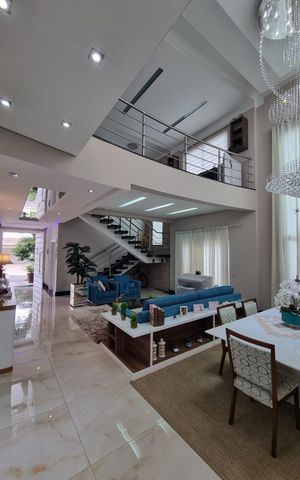Casa de condomínio para alugar com 400m², 4 quartos e 4 vagas Casa de condomínio para alugar com 400m², 4 quartos e 4 vagasSala