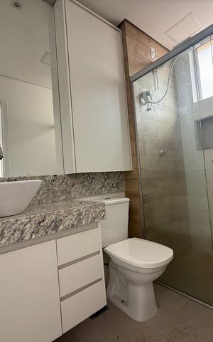 Apartamento para alugar com 30m², 1 quarto e 1 vaga Apartamento para alugar com 30m², 1 quarto e 1 vagaBanheiro