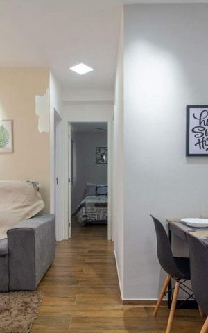 Apartamento à venda com 35m², 2 quartos e sem vaga