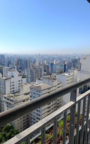 Apartamento à venda com 31m², 1 quarto e sem vaga Apartamento à venda com 31m², 1 quarto e sem vagaVaranda