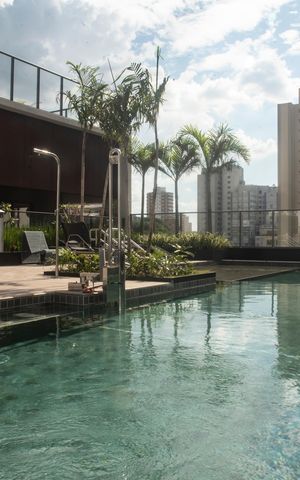 Studio à venda com 28m², 1 quarto e sem vagaÁrea comum - Piscina