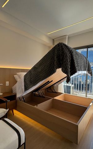 Studio para alugar com 24m², 1 quarto e sem vagaStudio