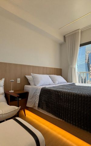 Studio para alugar com 24m², 1 quarto e sem vagaStudio
