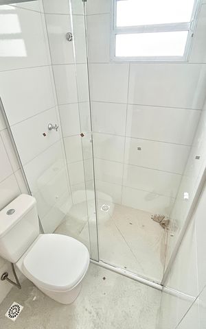 Apartamento para alugar com 46m², 2 quartos e sem vaga Apartamento para alugar com 46m², 2 quartos e sem vagaBanheiro